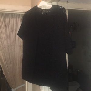 Donna Karan knit tank and cover up